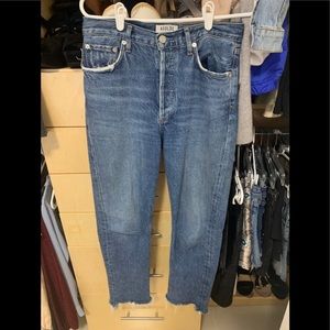 AGOLDE HIGH RISE LOOSE FIT JEANS-RILEY